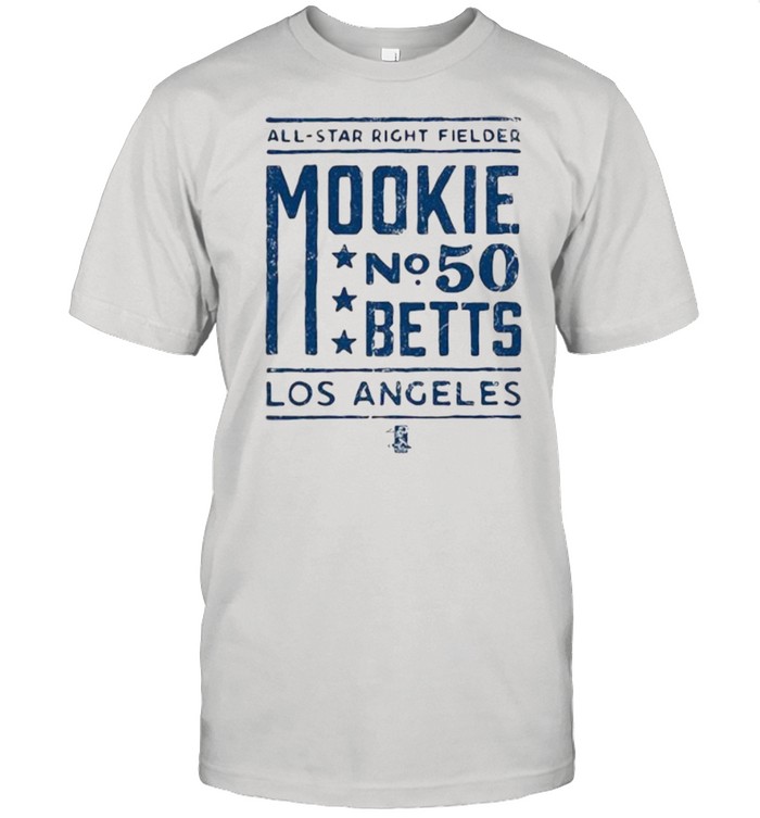 All-Star Right Fielder Mookie Betts Los Angeles Shirt