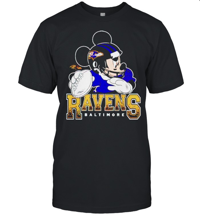 Baltimore Ravens Disney Mickey shirt