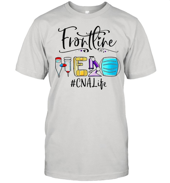 Frontline Hero Face Mask CNA Life T-shirt