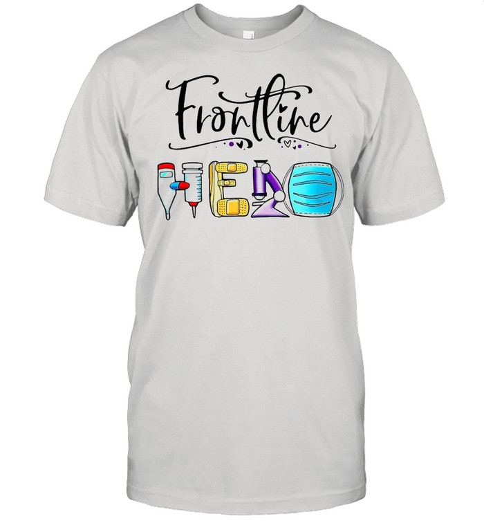 Frontline Hero Face Mask T-shirt Classic Men's T-shirt