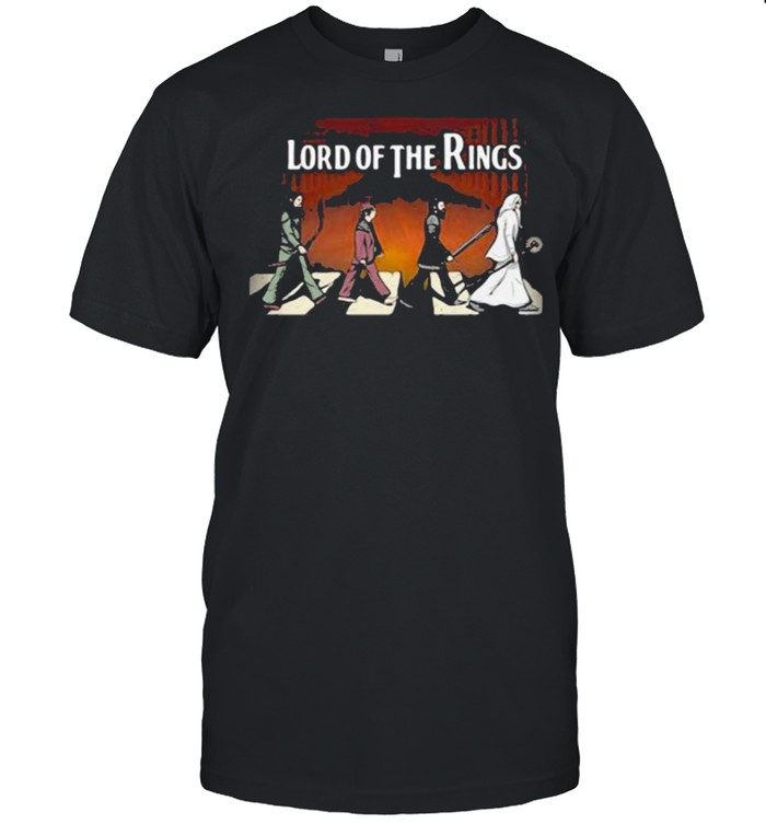 Lord The Rings Abbey Road  Classic Men's T-shirt