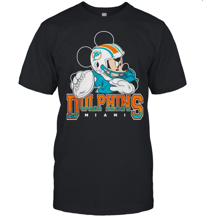 Miami Dolphins Disney Mickey shirt