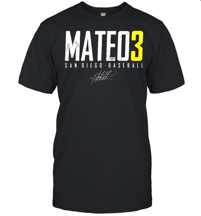 San Diego Baseball Jorge Mateo 3 signature shirt