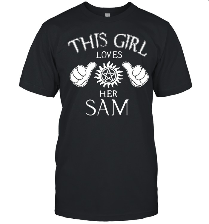 This Girl Loves Her Sam T-shirt Classic Men's T-shirt