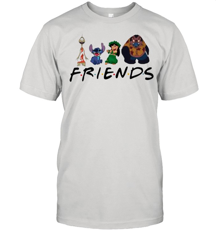 Lilo And Stitch Friends Disney  Classic Men's T-shirt