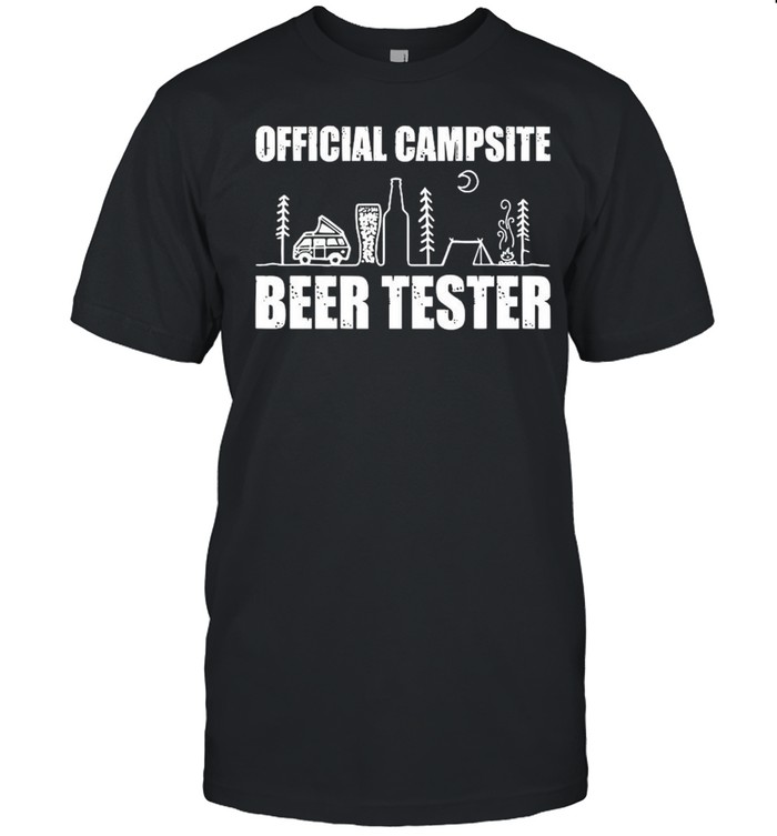 The Official Campsite Beer Tester Camping shirt Classic Men's T-shirt