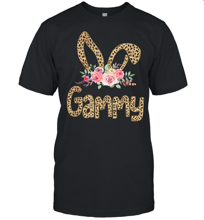 Flower Grammy Leopard Bunny shirt Classic Men's T-shirt