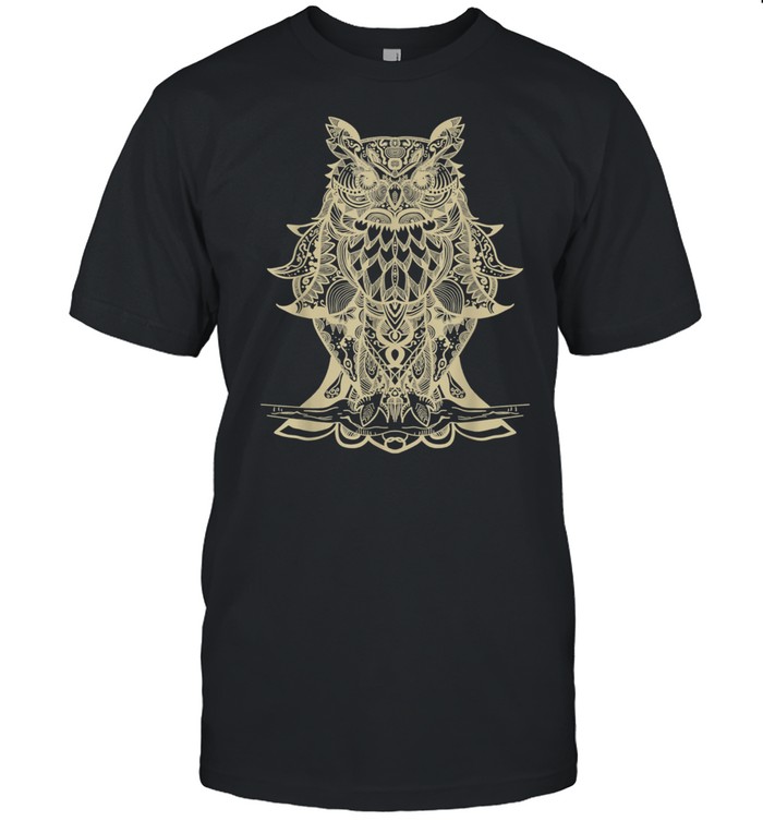 Owl Mandala shirt Classic Men's T-shirt