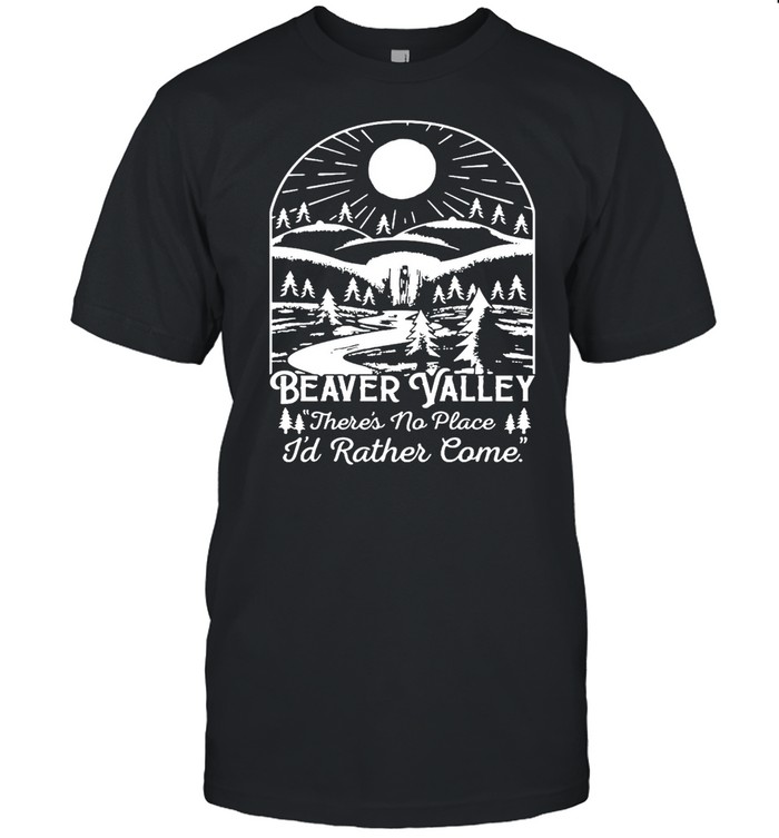 Beaver Valley Heavy There’s No Place I’d Rather Come T-shirt Classic Men's T-shirt