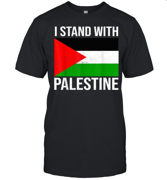 I stand with palestine free palestine flag  Classic Men's T-shirt