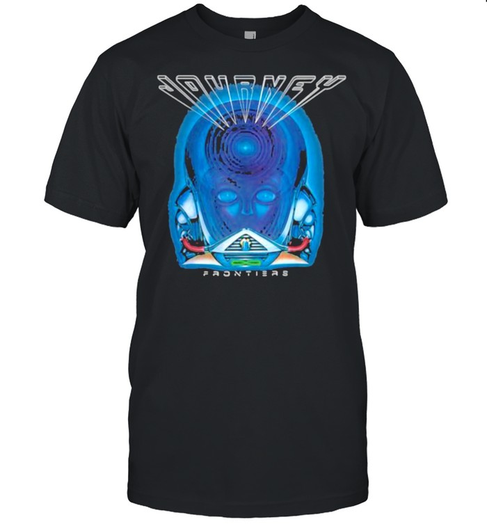 Rock Band Music Group Frontiers Alien Head Adult Raglan  Classic Men's T-shirt