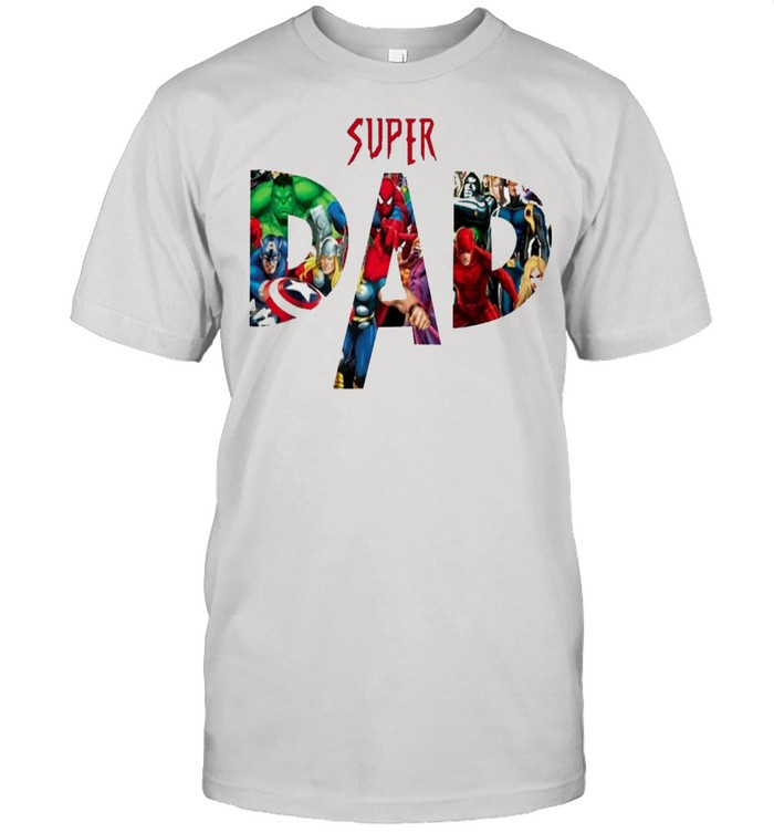 Superhero dad shirt Classic Men's T-shirt