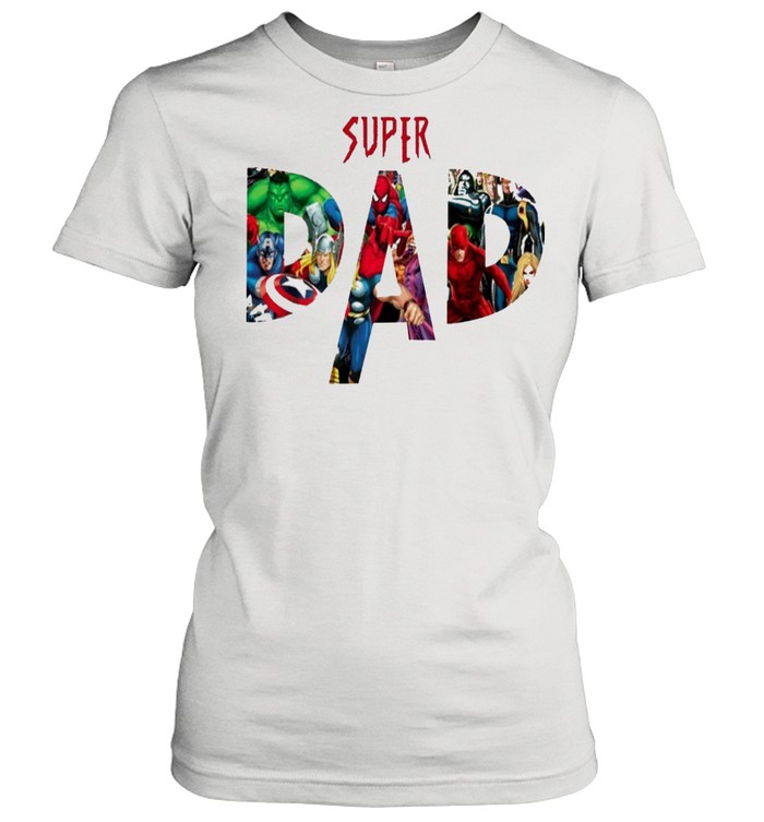 Superhero dad shirt Classic Women's T-shirt