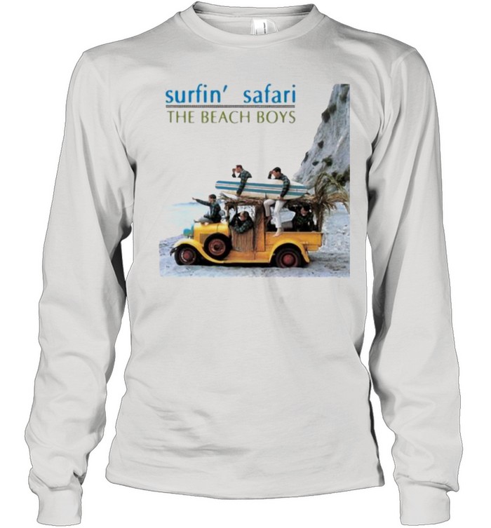 Surfin safari the beach boys shirt Long Sleeved T-shirt