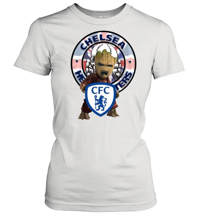 Baby groot hug Chelsea UEFA Champions 2021 shirt Classic Women's T-shirt