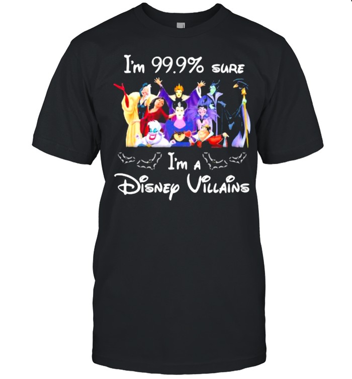 I’m 99,9% sure I’m a Disney Villains shirt Classic Men's T-shirt