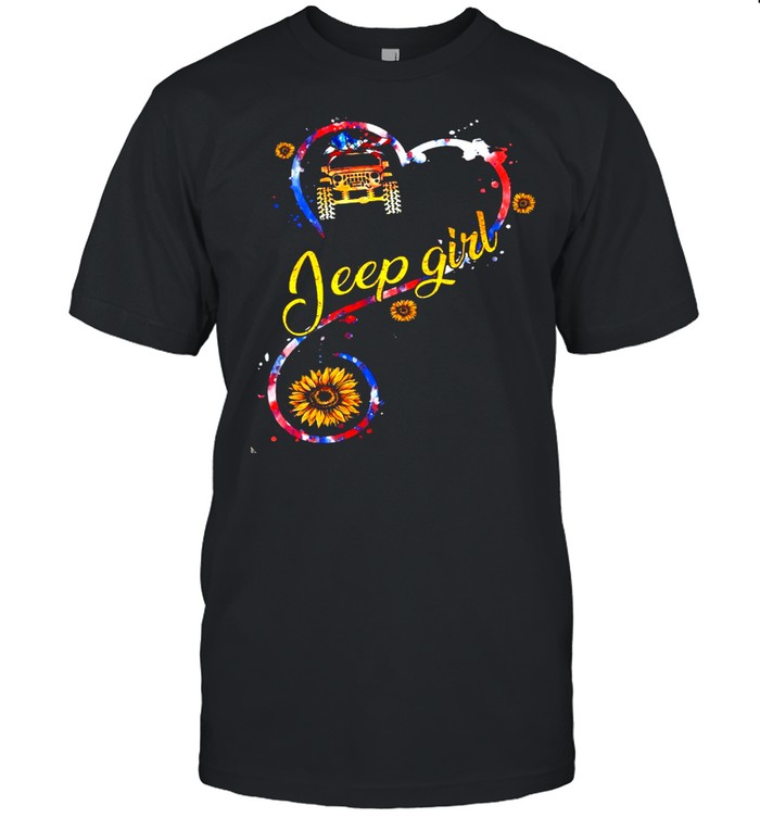 Jeep girl love shirt Classic Men's T-shirt