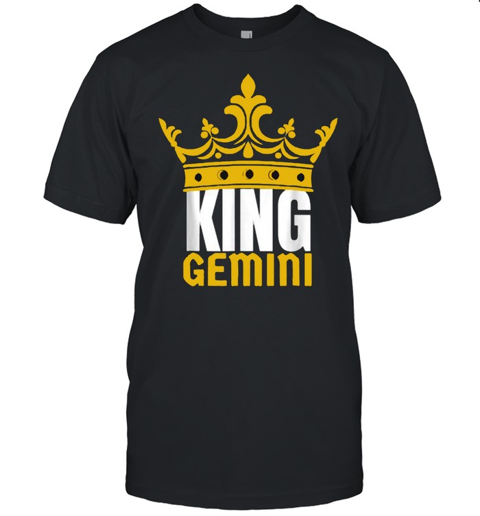 King Gemini Birthday Horoscope  Classic Men's T-shirt