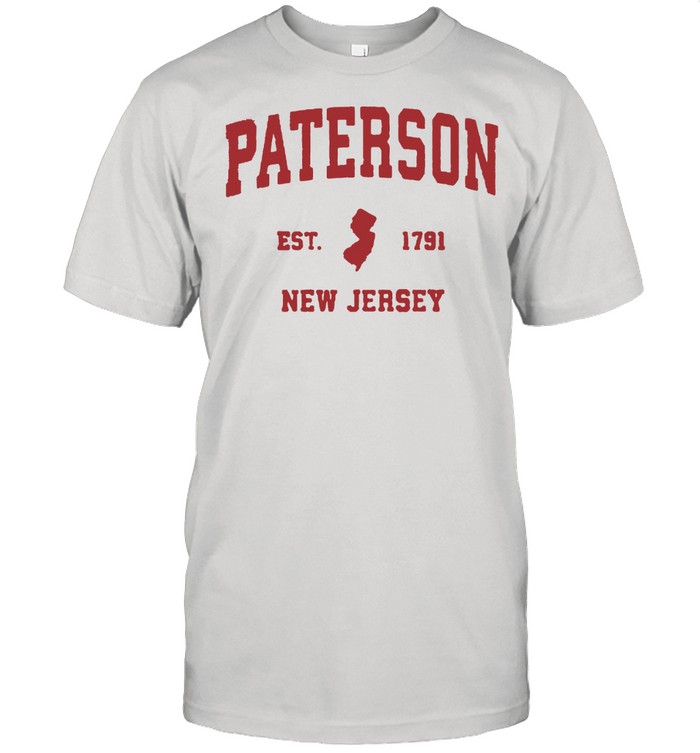 Paterson New Jersey 1791 NJ Vintage Sports  Classic Men's T-shirt