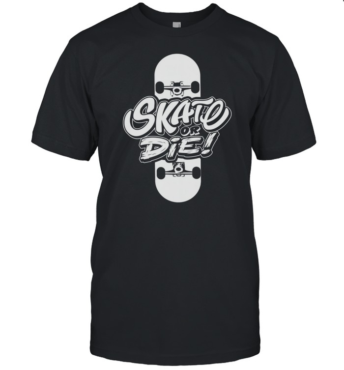 SKateBoard Hip Hop Skull SkateBoarding Freestyle shirt Classic Men's T-shirt