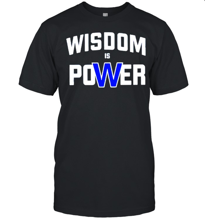 Wisdom is power shirt Classic Men's T-shirt