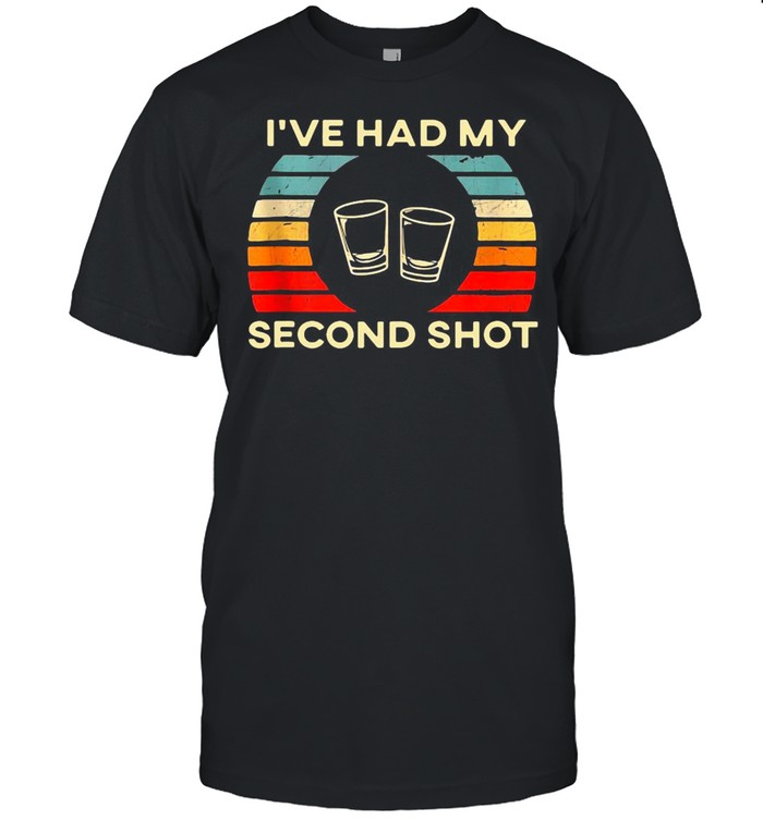 I’ve Had My Second Shot Vintage Retro T-shirt Classic Men's T-shirt