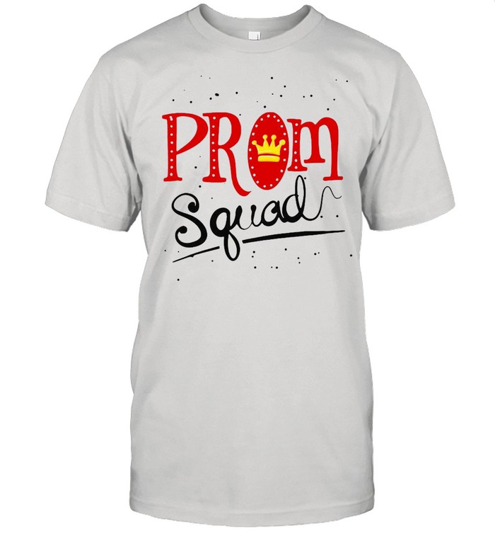 Cool Prom Squad Promenade Team School Party T-shirt Classic Men's T-shirt