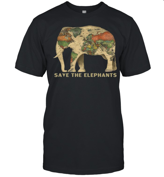 Save The Elephants T-shirt Classic Men's T-shirt
