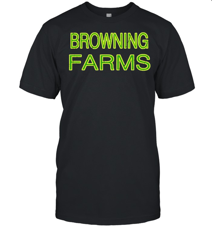 BROWNING Farms Squad Family Reunion Last Name Team shirt Classic Men's T-shirt