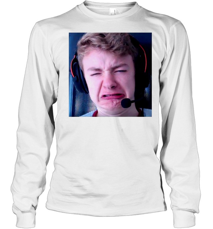 Streamer Tommyinnit angry shirt Long Sleeved T-shirt