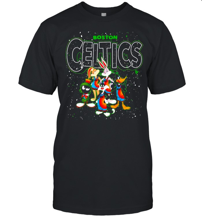Boston Celtics Space Jam 2 characters shirt Classic Men's T-shirt