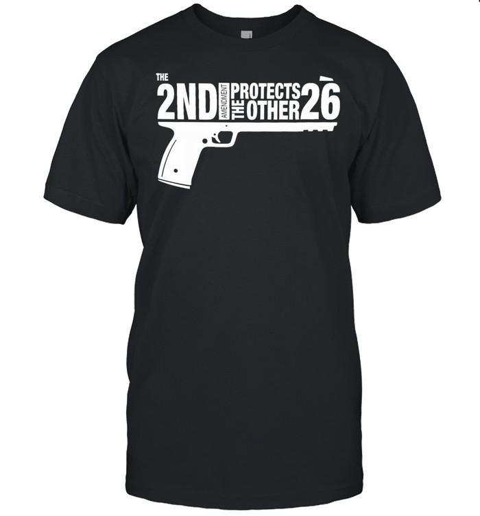 Gun the and amendment the protects other 26 shirt Classic Men's T-shirt