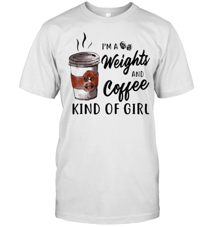 Im a weight and coffee kind of girl shirt Classic Men's T-shirt