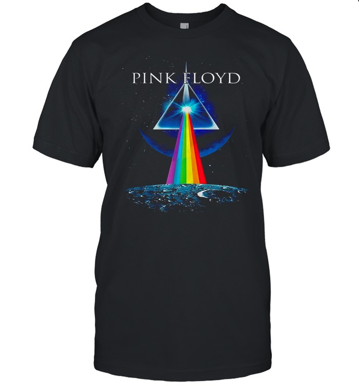 Pink floyd in the moon shirt Classic Men's T-shirt
