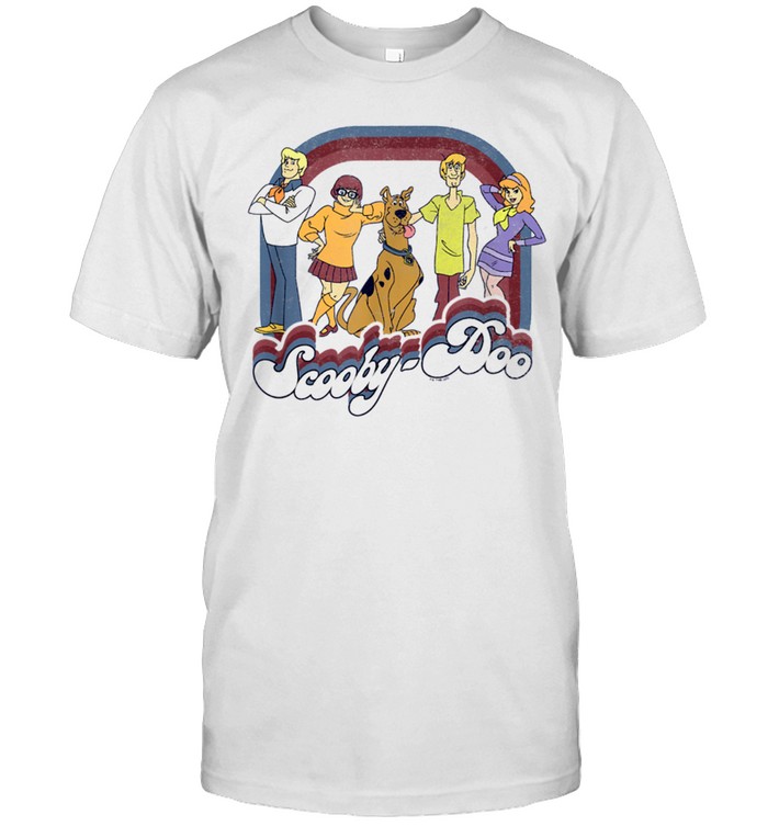 ScoobyDoo Group Shot Fourth Of July Stars And Stripes shirt Classic Men's T-shirt