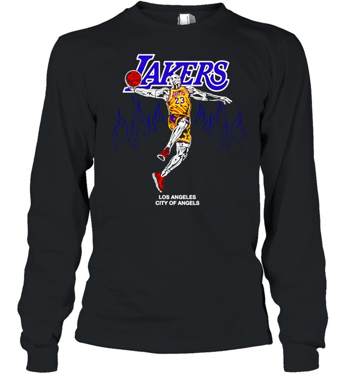 Warren Lotas Lebron James Lakers T-shirt