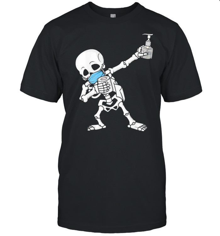 Halloween Dabbing Skeleton Toddler Boys Kids  Classic Men's T-shirt