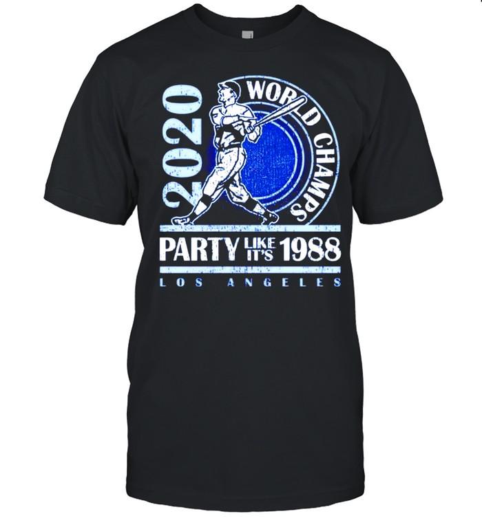 Los Angeles baseball world champs party like it’s 1988 shirt Classic Men's T-shirt