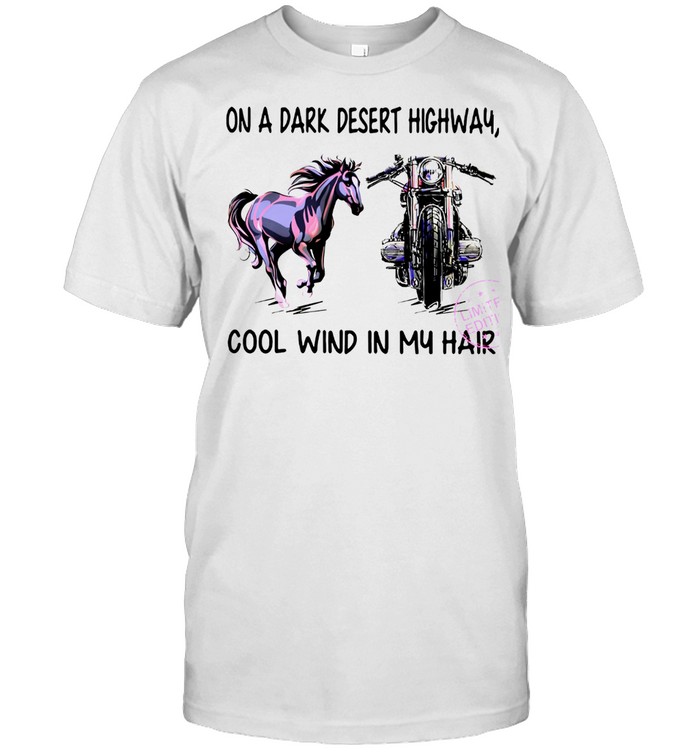 On a dark desert highway cool wind in my hair shirt