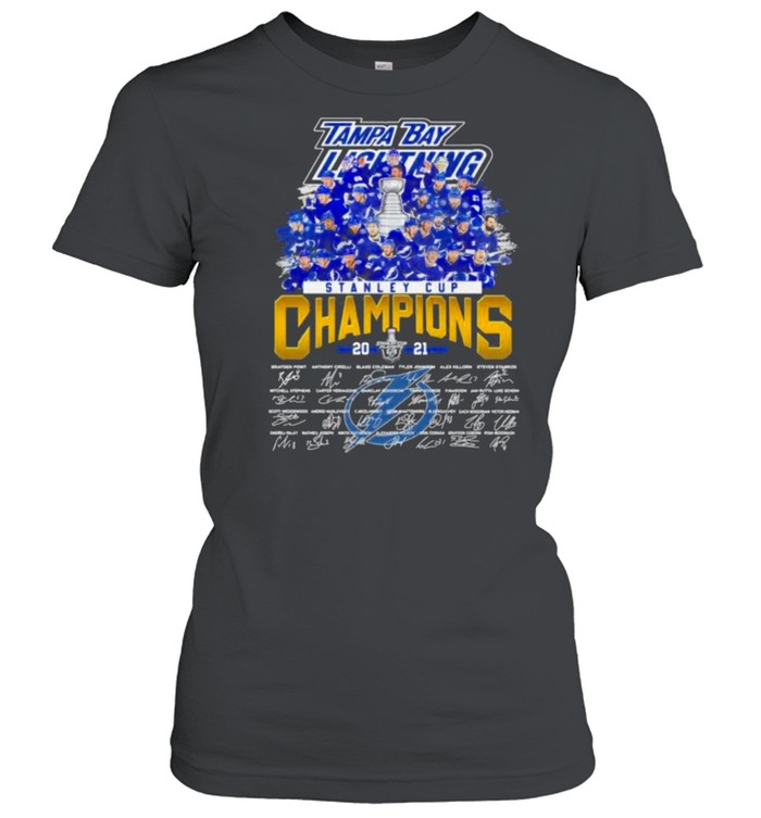 Tampa Bay Lightning The Champion Stanley Cup Shirt - Trend T Shirt Store  Online