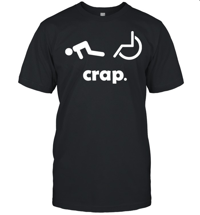 Stick figure wheelchair wheelchair user shirt Classic Men's T-shirt