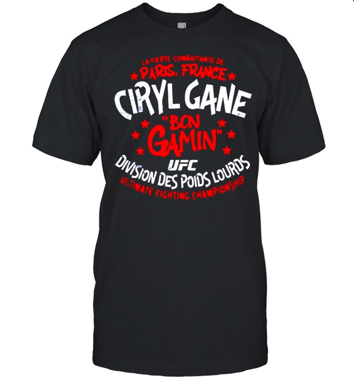 Bon Gamin paris france ciryl gane shirt Classic Men's T-shirt