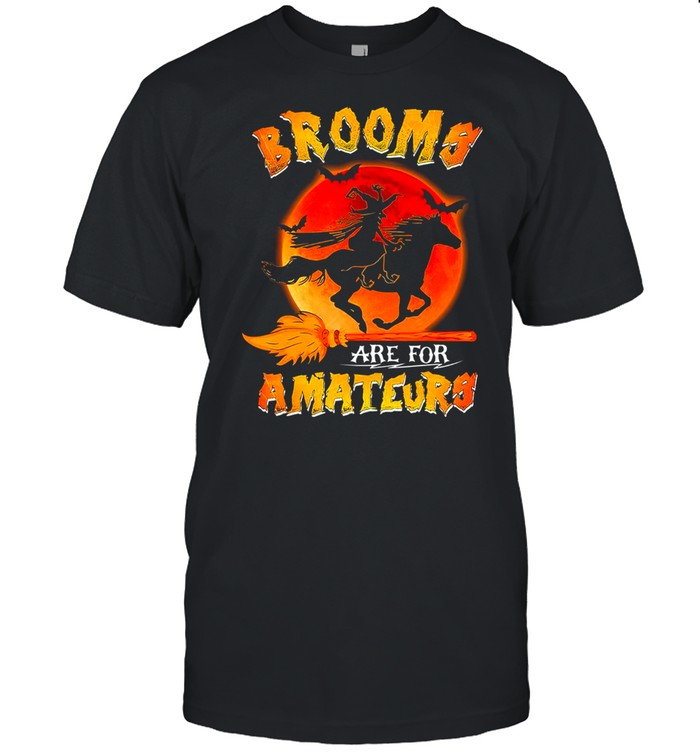 Brooms are for amateurs shirt Classic Men's T-shirt