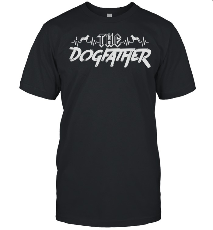 Mens The Dogfather Dog Owner Dog Dad shirt Classic Men's T-shirt