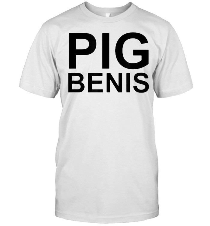 PIG BENIS The World’s Largest Pig T- Classic Men's T-shirt