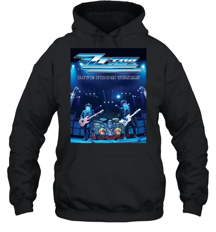 Zz Top Band Tour Live from Texas shirt Unisex Hoodie