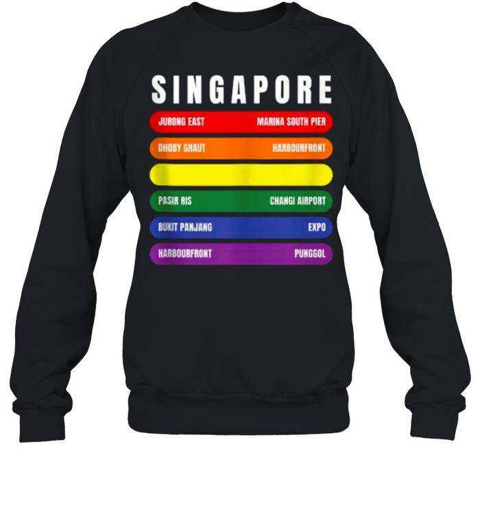 Singapore Inspired Buki Panjang Related Changi Airport T- Unisex Sweatshirt