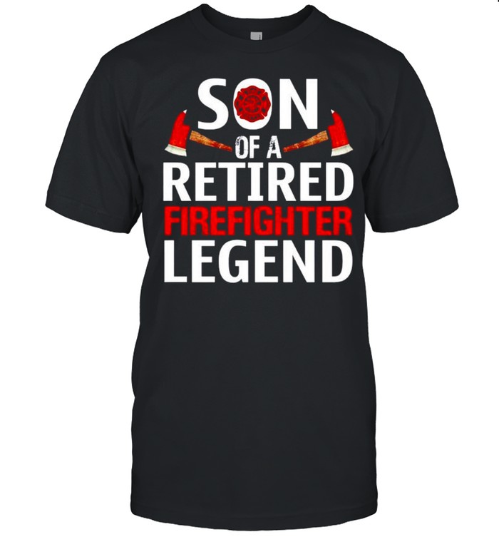 Son of a retired firefighter legend shirt Classic Men's T-shirt