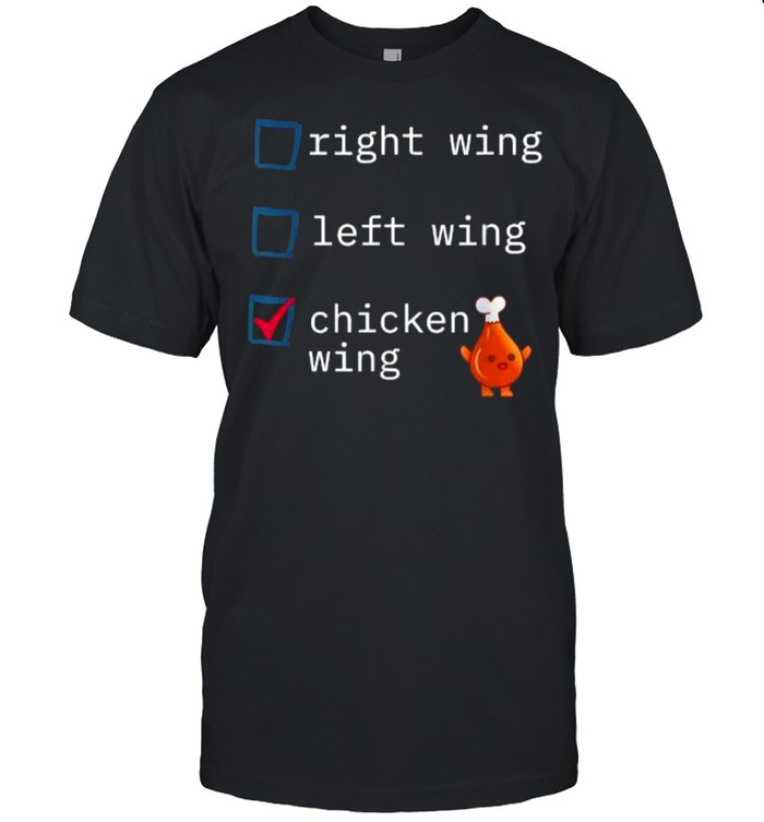 Right Wing Left Wing Chicken Wing T- Classic Men's T-shirt