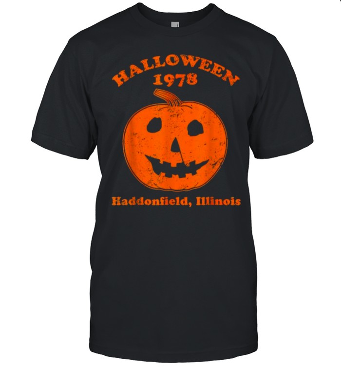 Halloween 1978 pumpkin haddonfield T- Classic Men's T-shirt